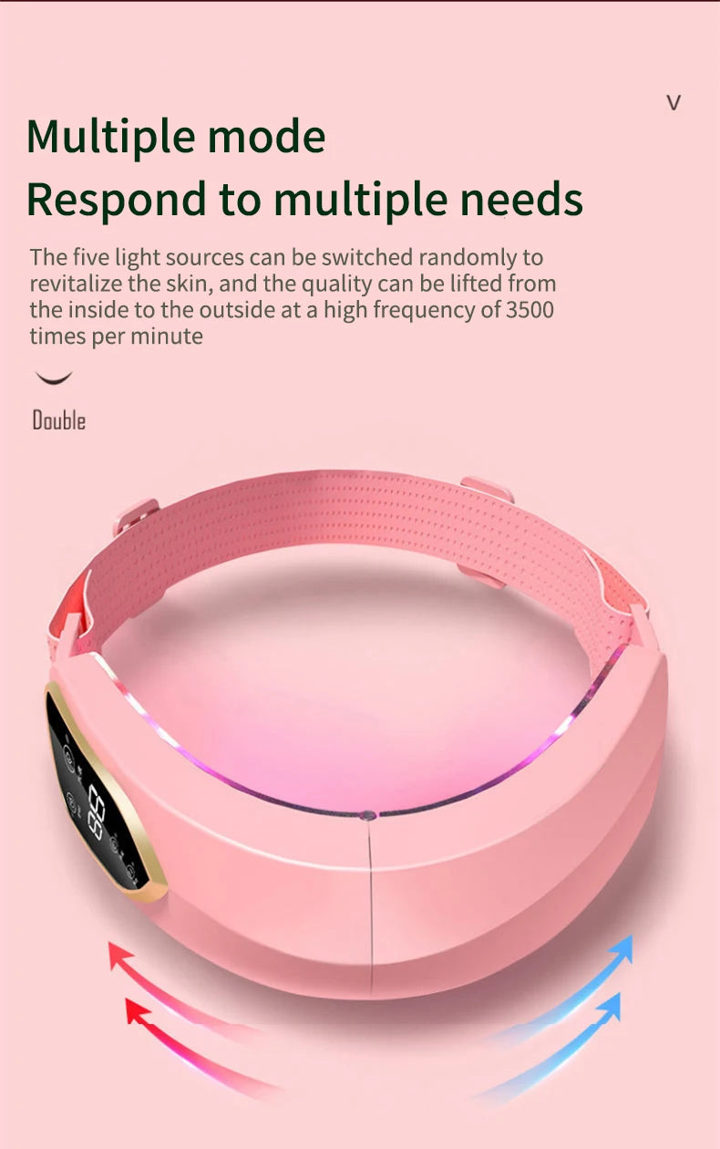 LED Photon Facial Slimming Massager – Lifting & Double Chin Reducer