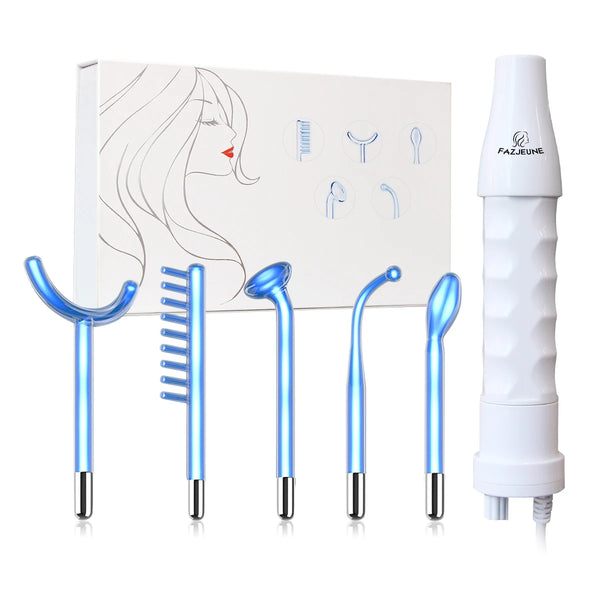 Blue 6-in-1 High Frequency Facial Machine